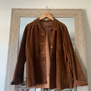 Valerie Stevens Vintage Lightweight Suede Jacket